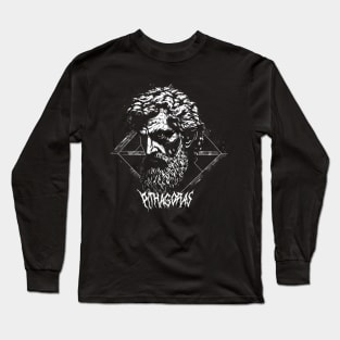 Pythagoras Metal Silkscreen Long Sleeve T-Shirt